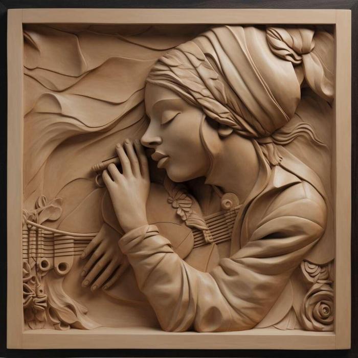 نموذج ثلاثي الأبعاد لآلة CNC 3D Art 